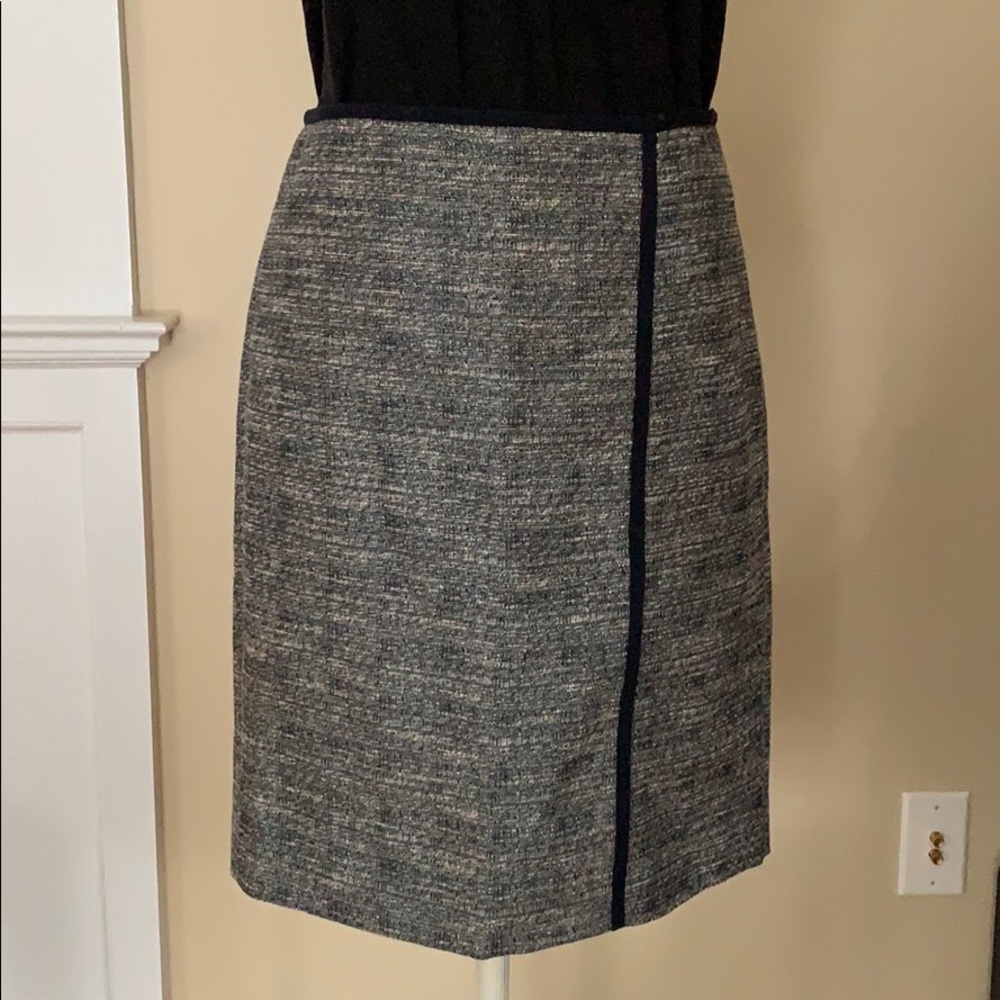 Tory Burch Tweed A-line Skirt